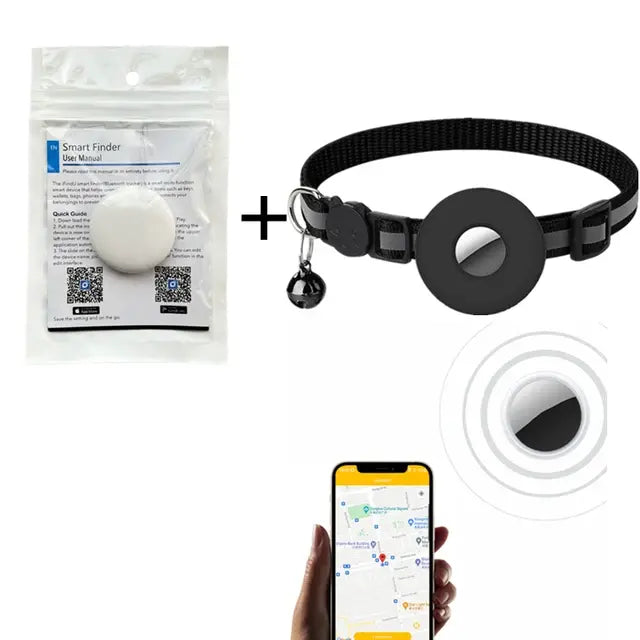 Traceur GPS intelligent pour animaux de compagnie, localisateur de chien, détection d'animal de compagnie, portable, Bluetooth pour chat, chien, oiseau, collier de suivi anti-perte, nouveau