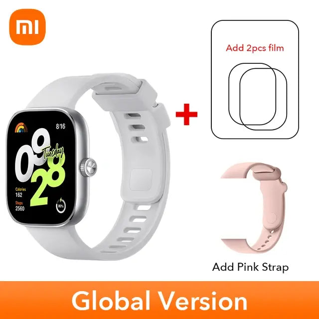 Redmi-Montre intelligente Watch 4, ultra large, écran AMOLED 1.97, autonomie de 20 jours, 5 systèmes GNSS, en stock, version globale