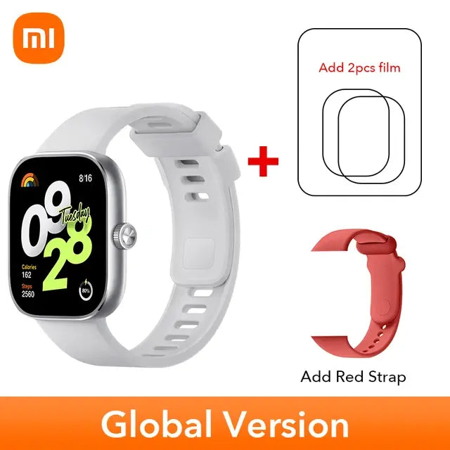 Redmi-Montre intelligente Watch 4, ultra large, écran AMOLED 1.97, autonomie de 20 jours, 5 systèmes GNSS, en stock, version globale