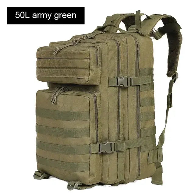 Lawaia-Sac à Dos Militaire pour Sports de Plein Air, Randonnée, Camping, html, Trekking, 30L, 50L