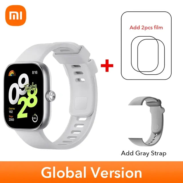 Redmi-Montre intelligente Watch 4, ultra large, écran AMOLED 1.97, autonomie de 20 jours, 5 systèmes GNSS, en stock, version globale