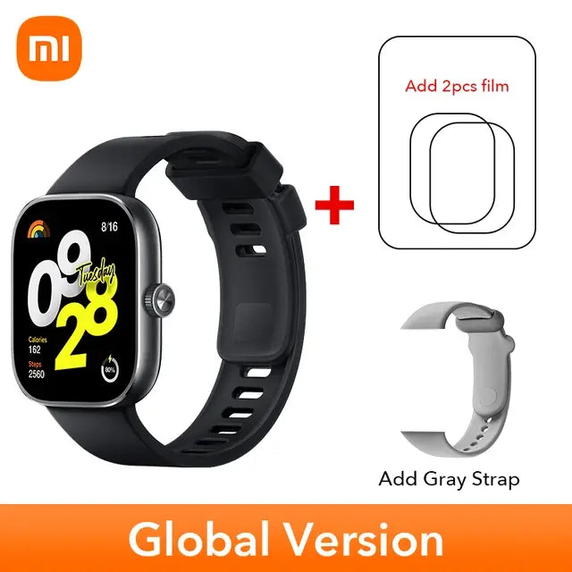 Redmi-Montre intelligente Watch 4, ultra large, écran AMOLED 1.97, autonomie de 20 jours, 5 systèmes GNSS, en stock, version globale